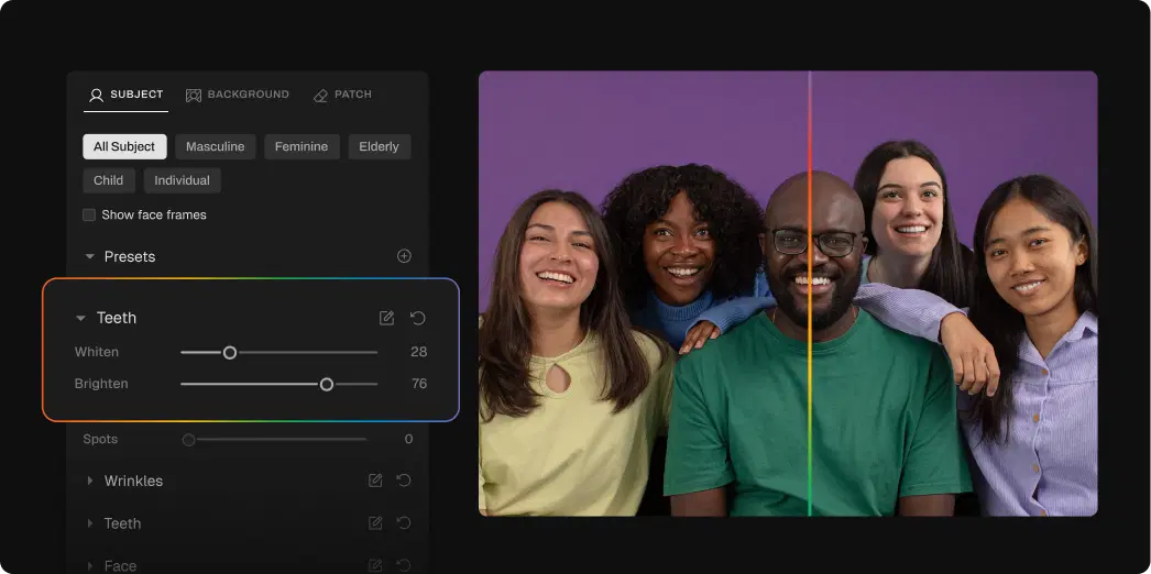 Natural Color, Total Control