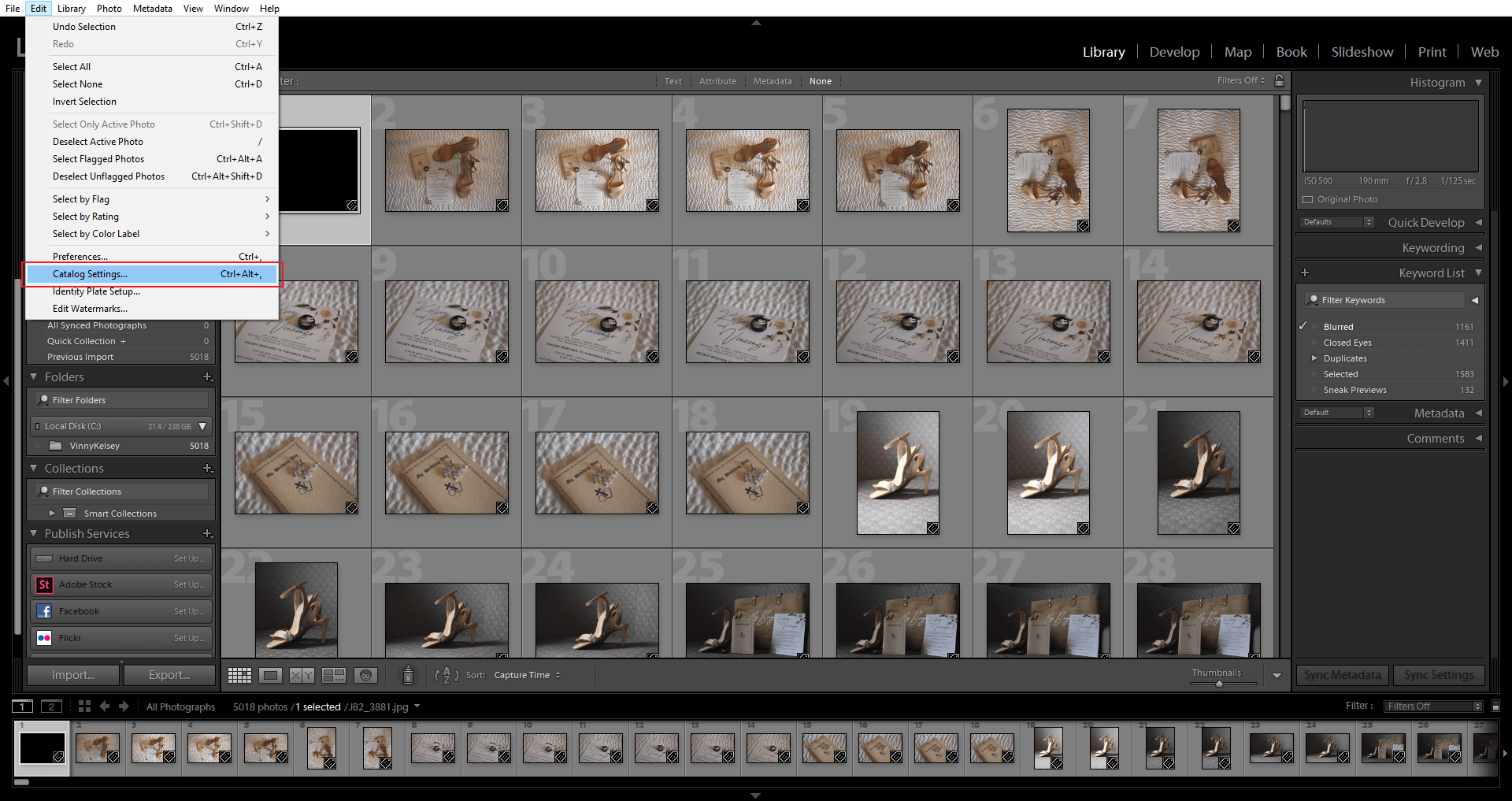 aftershoot photo culling software interface