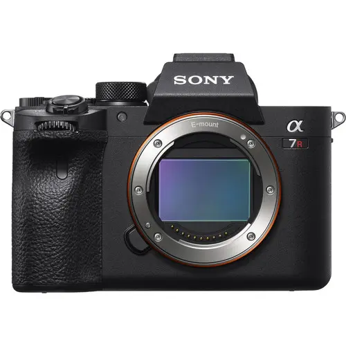 Sony Alpha A7R IV mirrorless digital camera - one of the best cameras for wedding photographers
