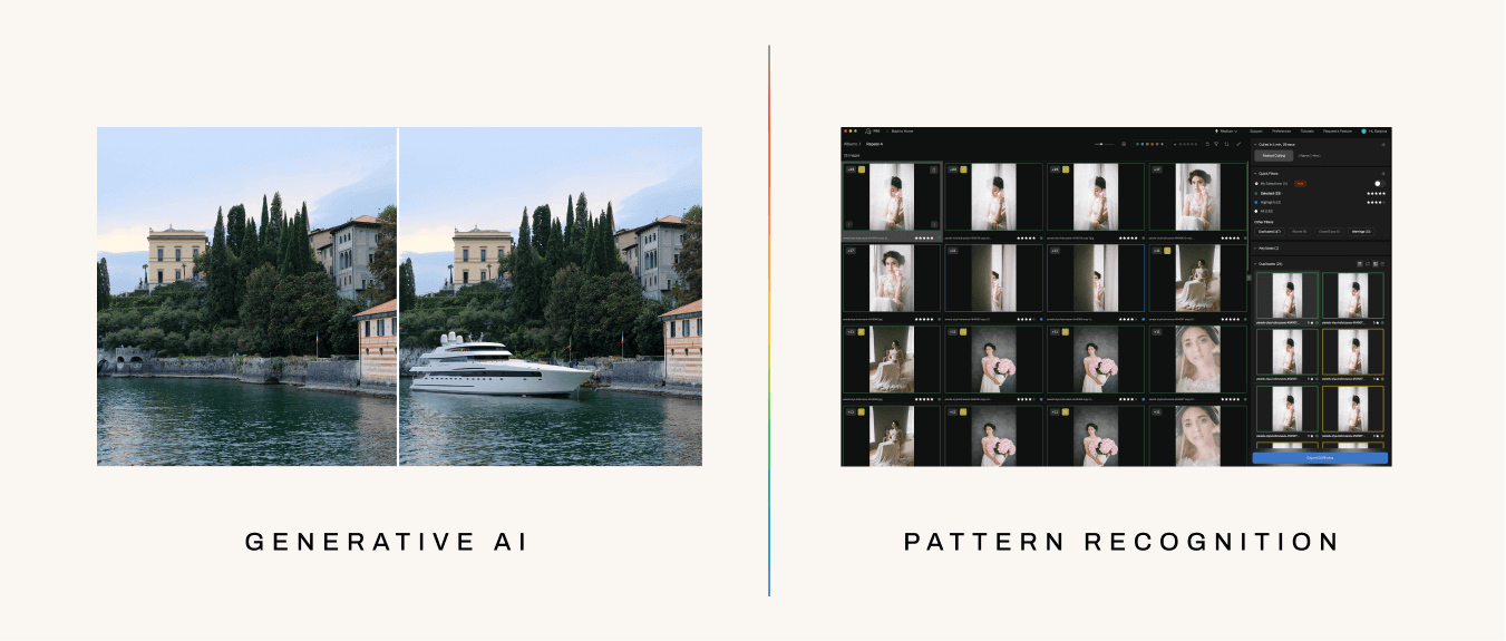 Generative AI vs. Pattern Recognition AI