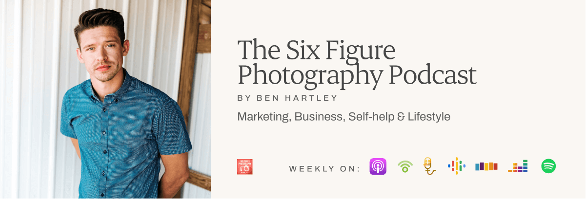 The Six Figure Photography podcast is one of the must-listen podcasts for photographers