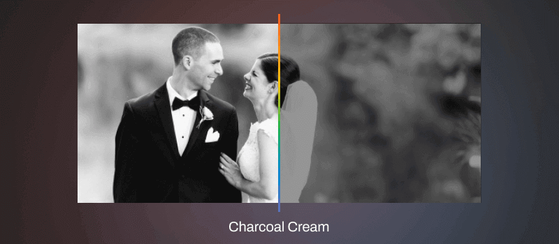 AI Style: charcoal cream