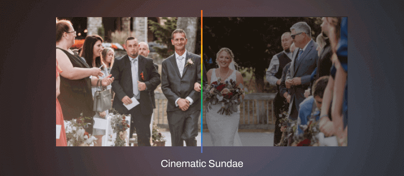 AI Style: cinematic sundae