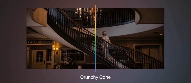 AI Style: crunchy cone