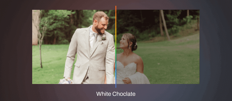 AI Style: white chocolate