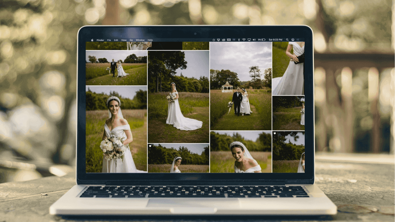 A wedding photography portfolio is essential when starting a photography business