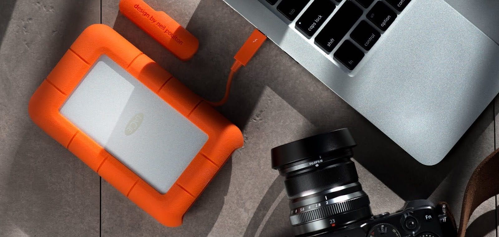 LaCie external hard drives are great for photography backups