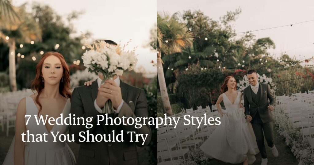 wedding photography styles