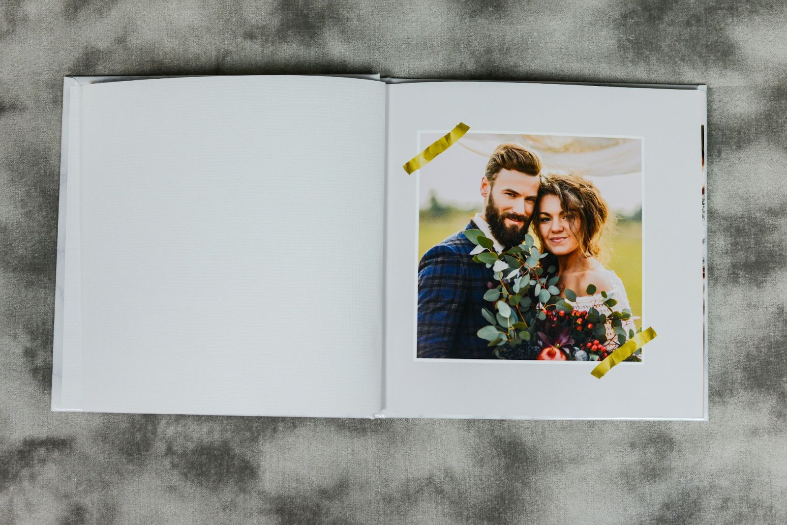 engagement session photography photo album