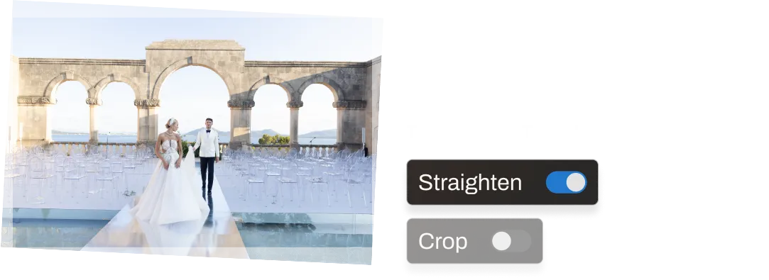 Smart Cropping & Straightening