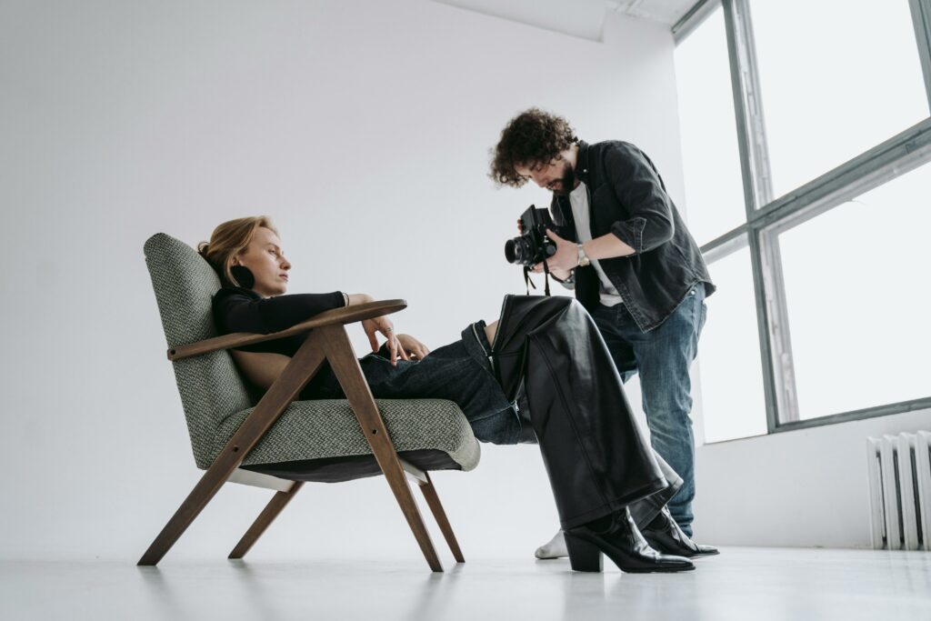 natural light as portrait photography lighting