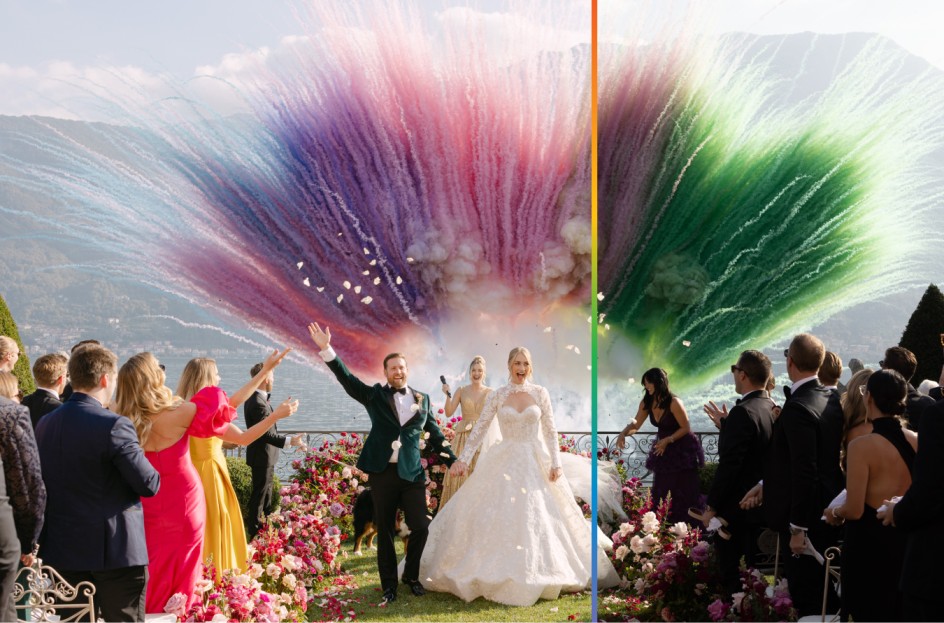 AI editing preset after