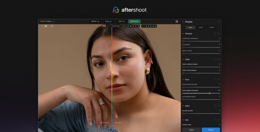 body retouching