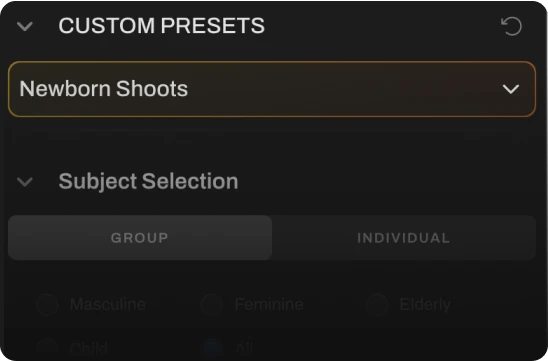 Newborn Retouching Presets