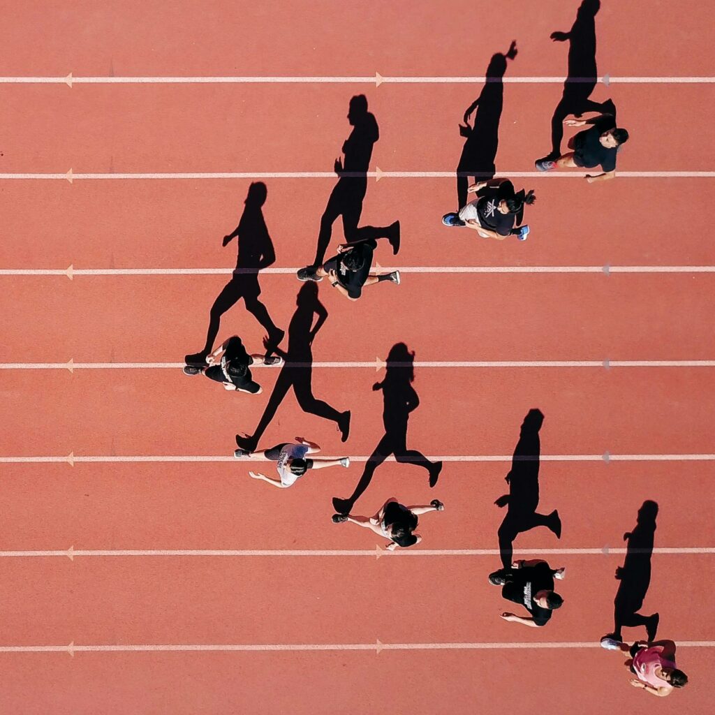 Sports photo editing