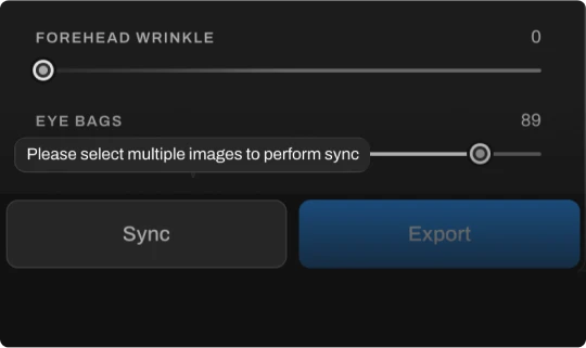 Sync Adjustments