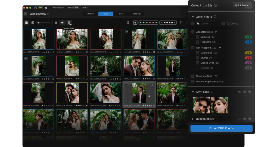 Aftershoot Photo Culling software product showcase
