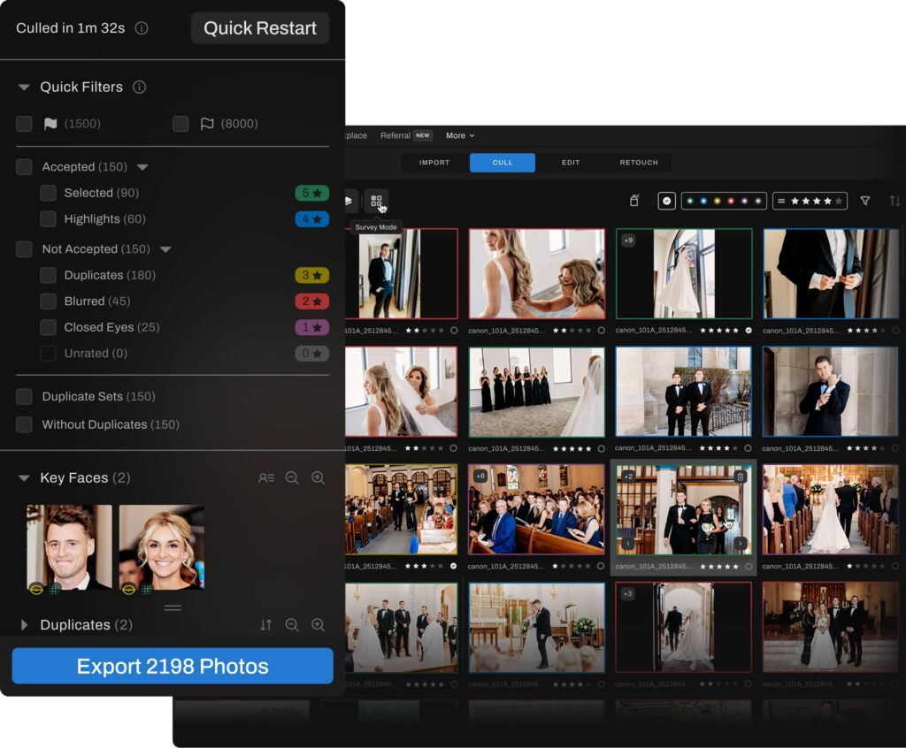 Aftershoot Culling Desktop 