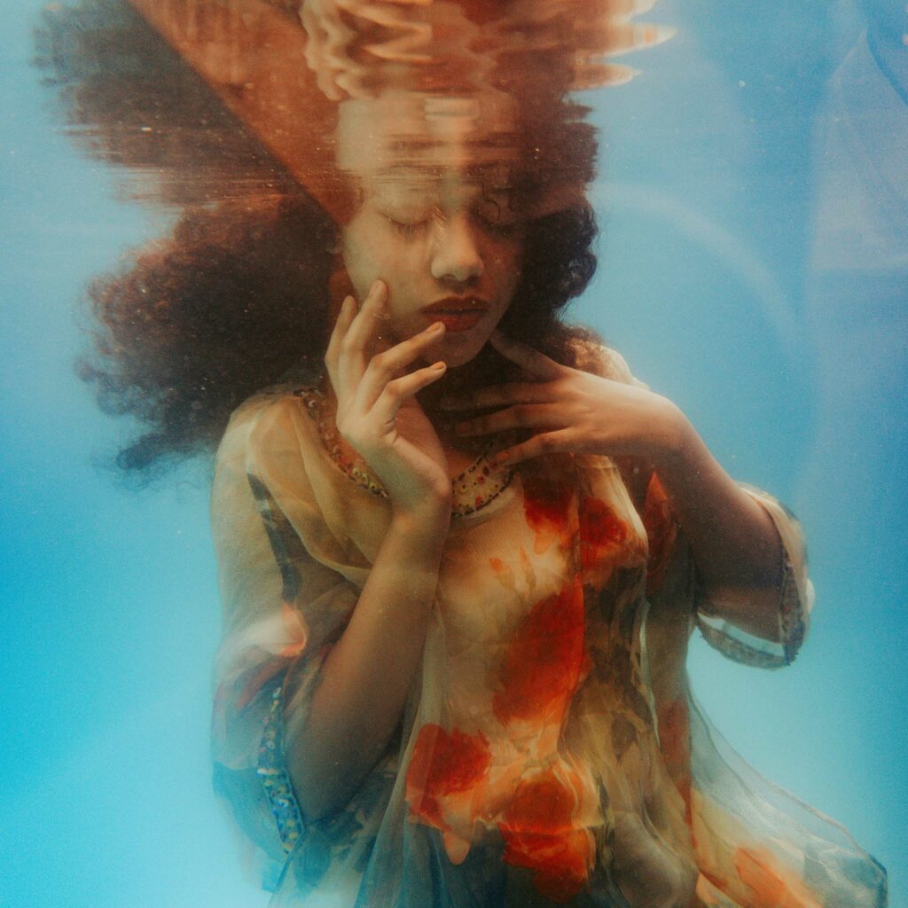 underwater portrait photography