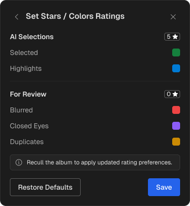 Culling Color Sorting