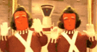 oompa loompa orange brown editing meme