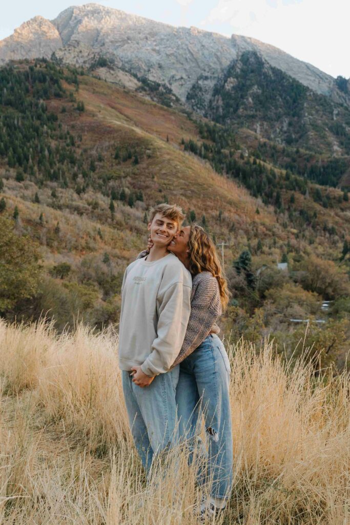 kiss on the cheek