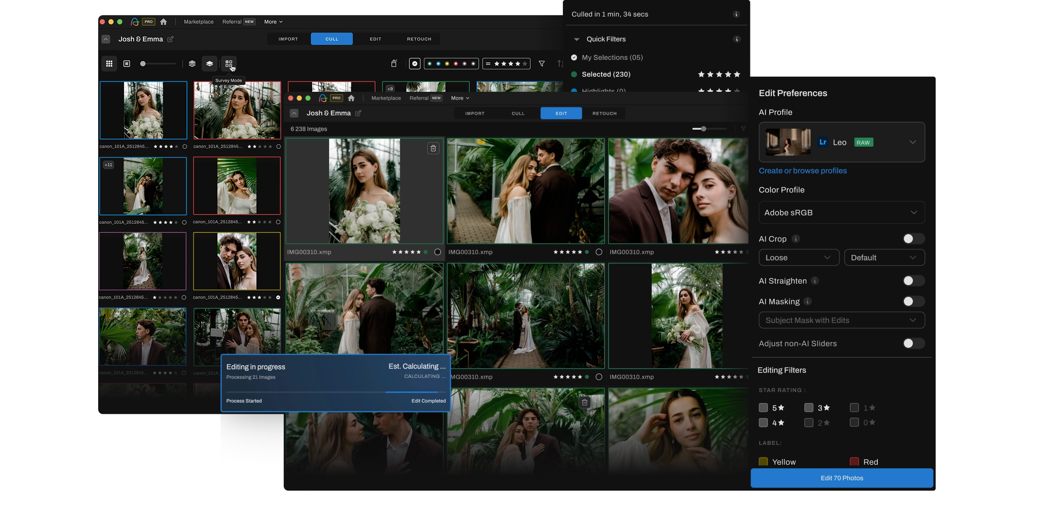 AI-Culling-Editing-at-Scale