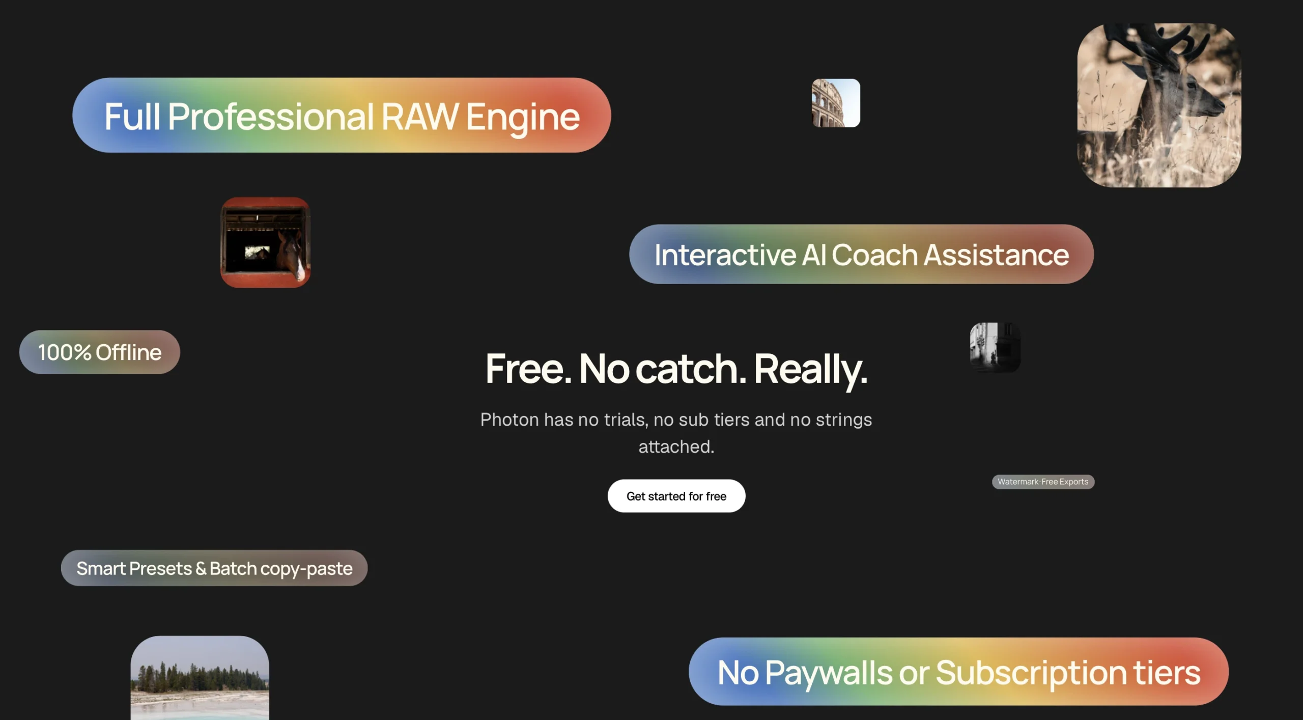 Free Photo Editing app - Photon
