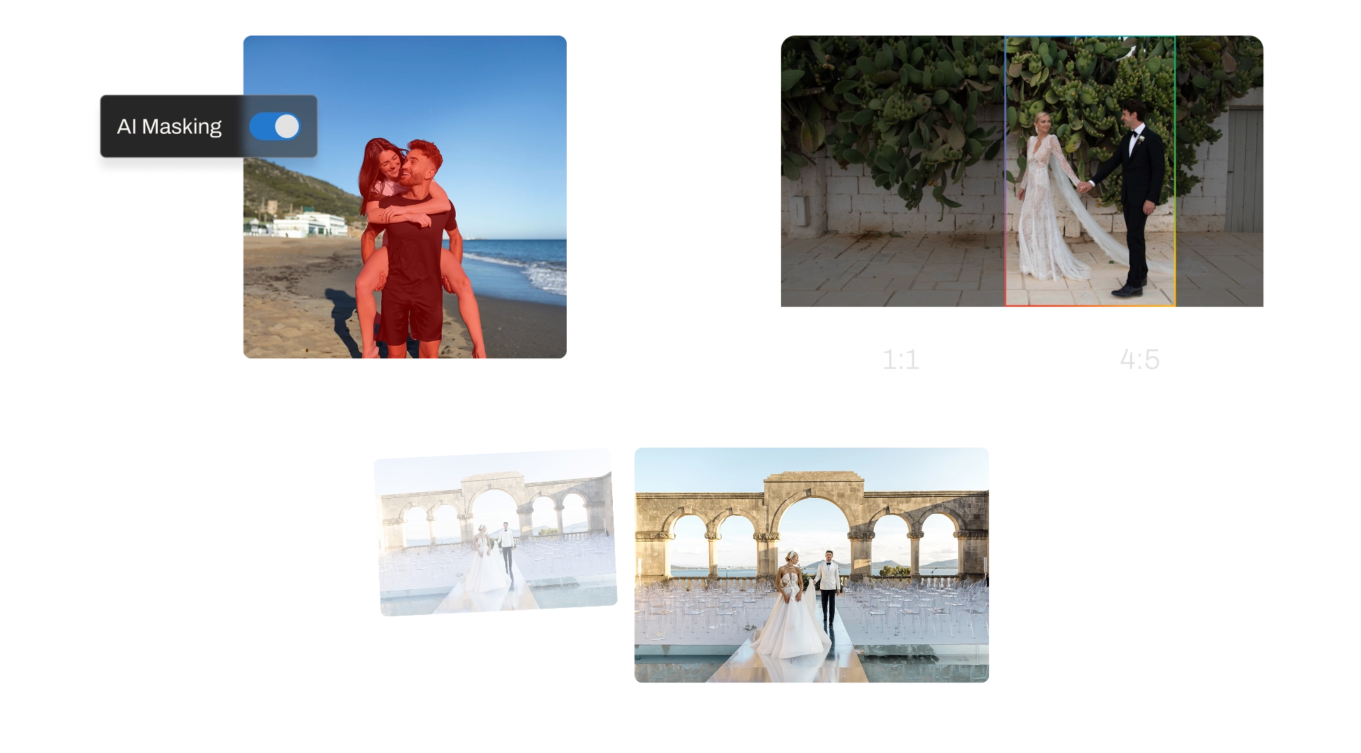 Smart Cropping Straightening Masking