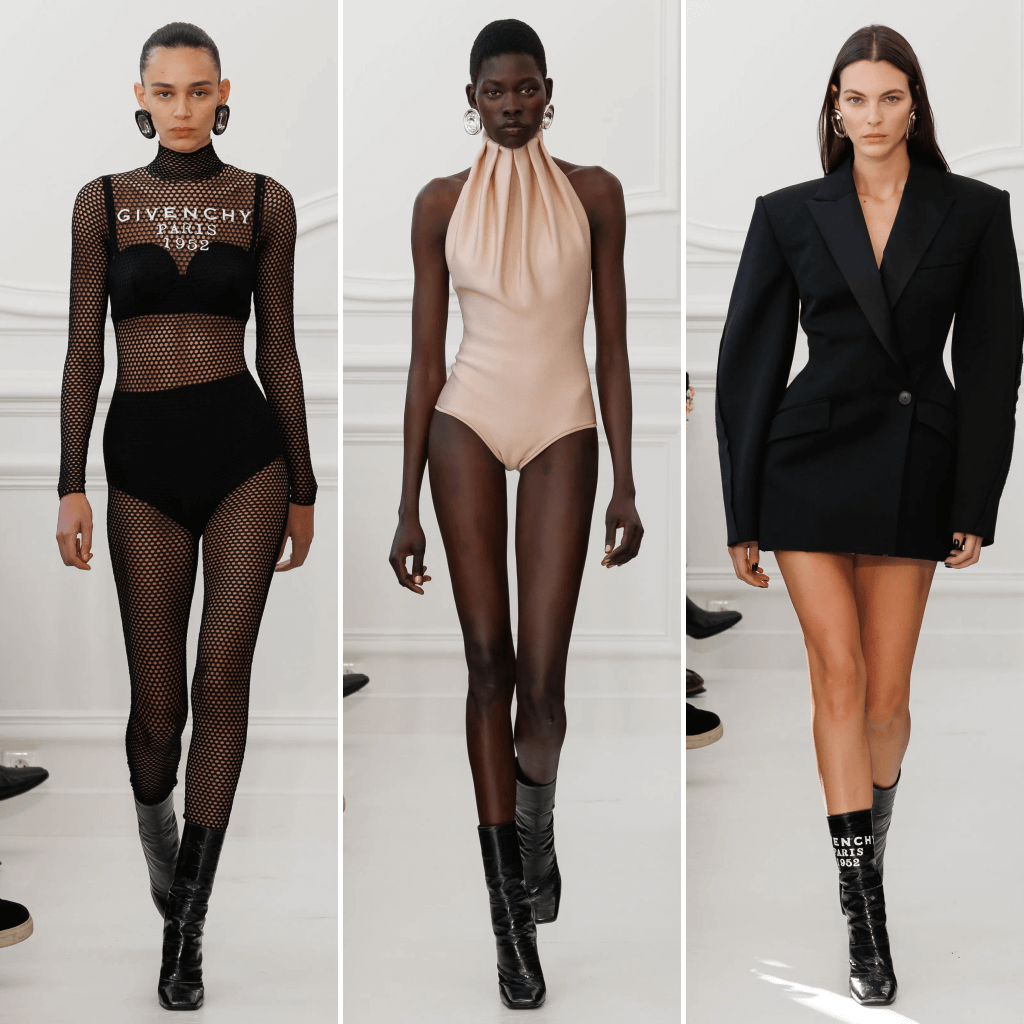 Givenchy black-on-black texture photography 