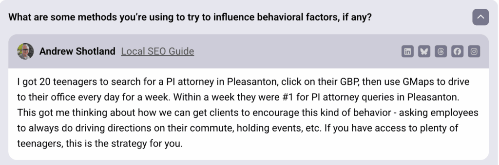 Local SEO case study for lead generation for photographers