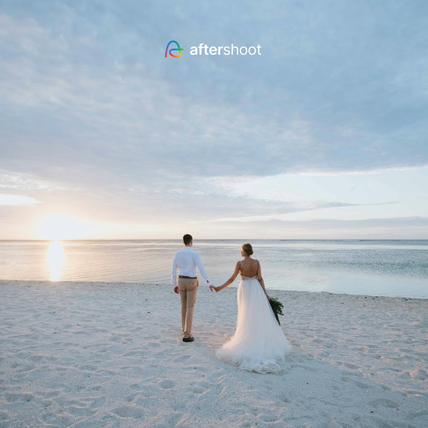 beach wedding portraits