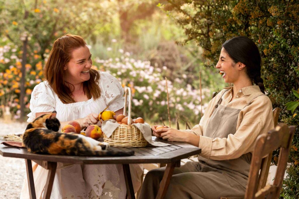 thanksgiving candid pet with owner photoshoot