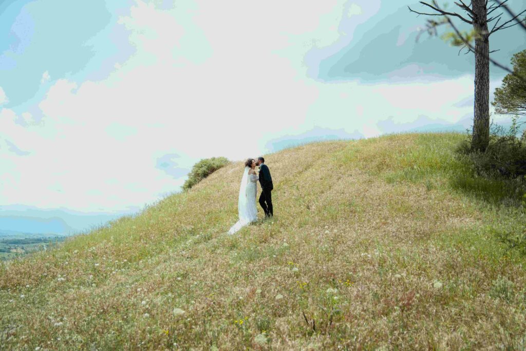 Warm and intimate despite wild environments elopement wedding photoshoot