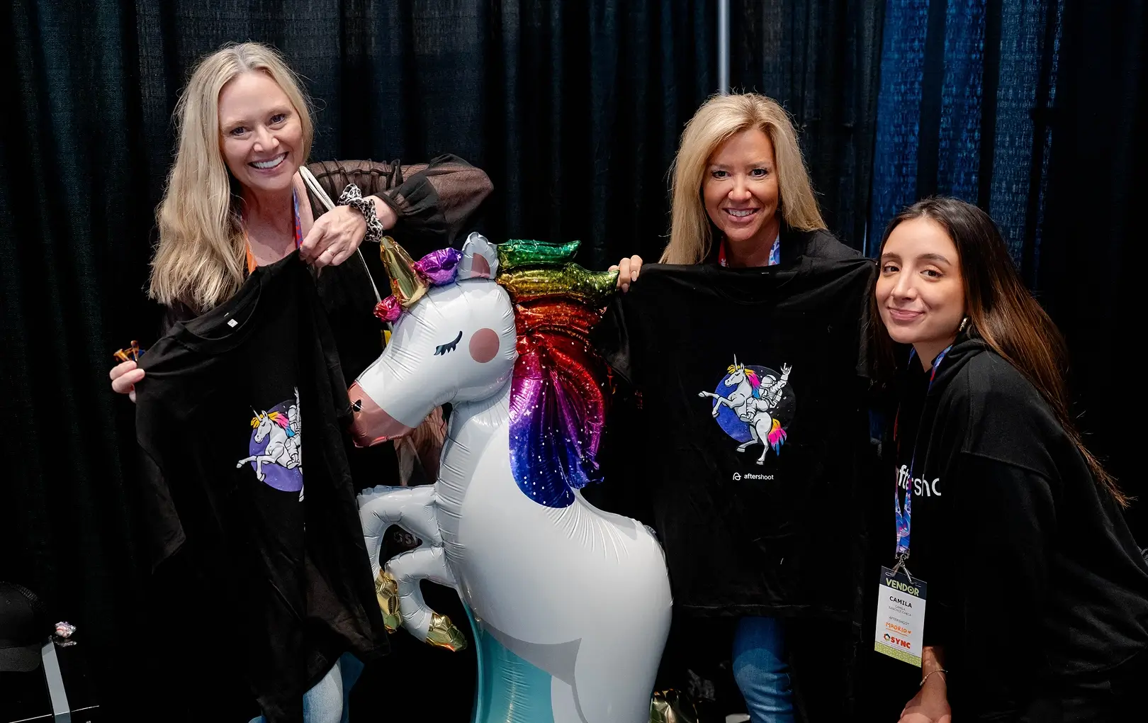 girls enjoying indoor party