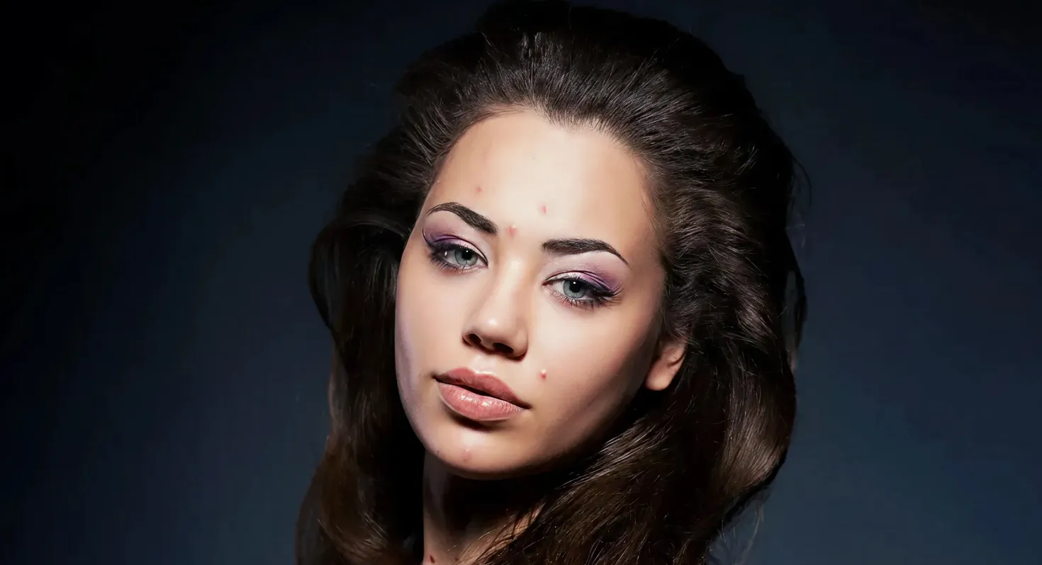 Free AI Blemish Remover Before