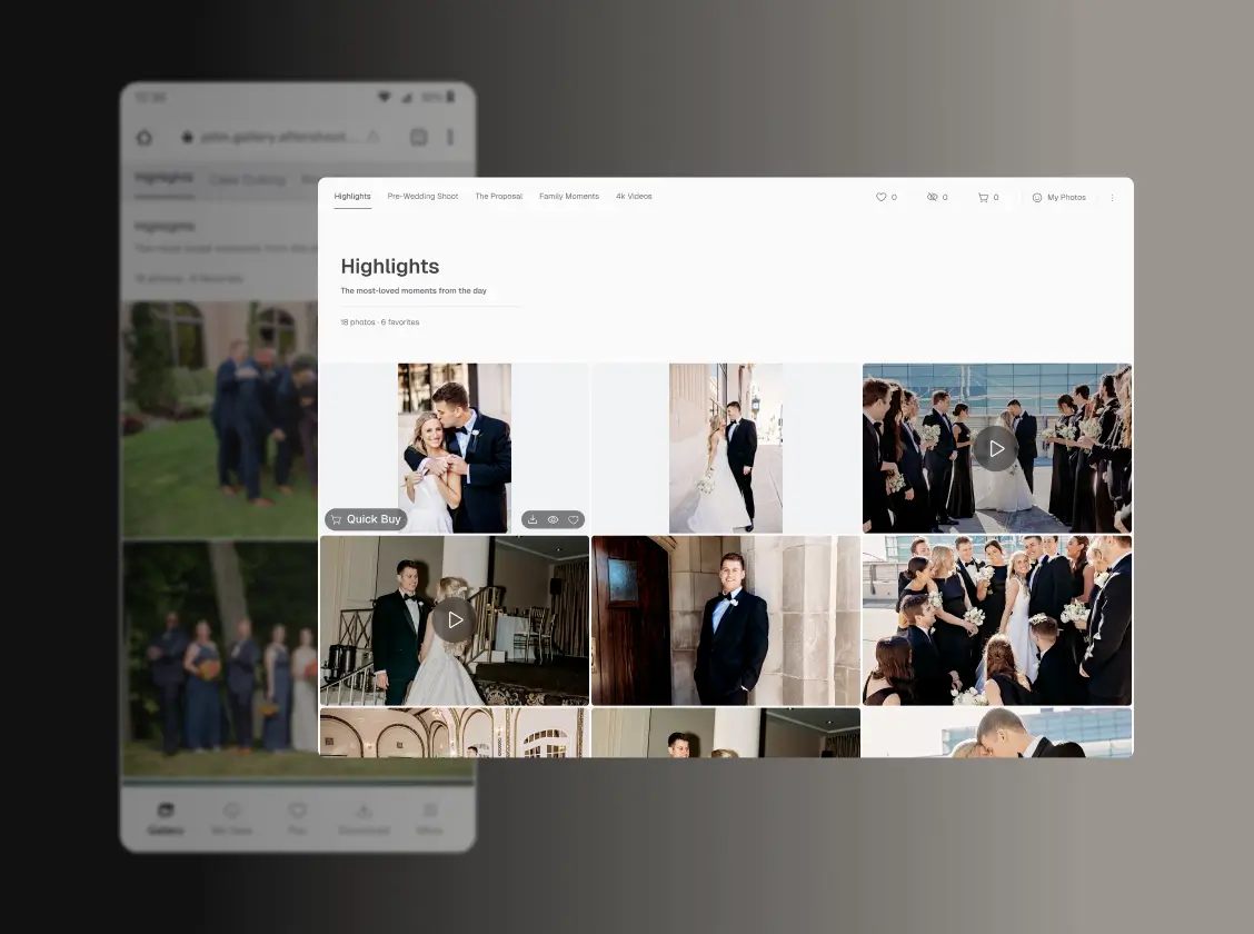 photos and videos in one place
