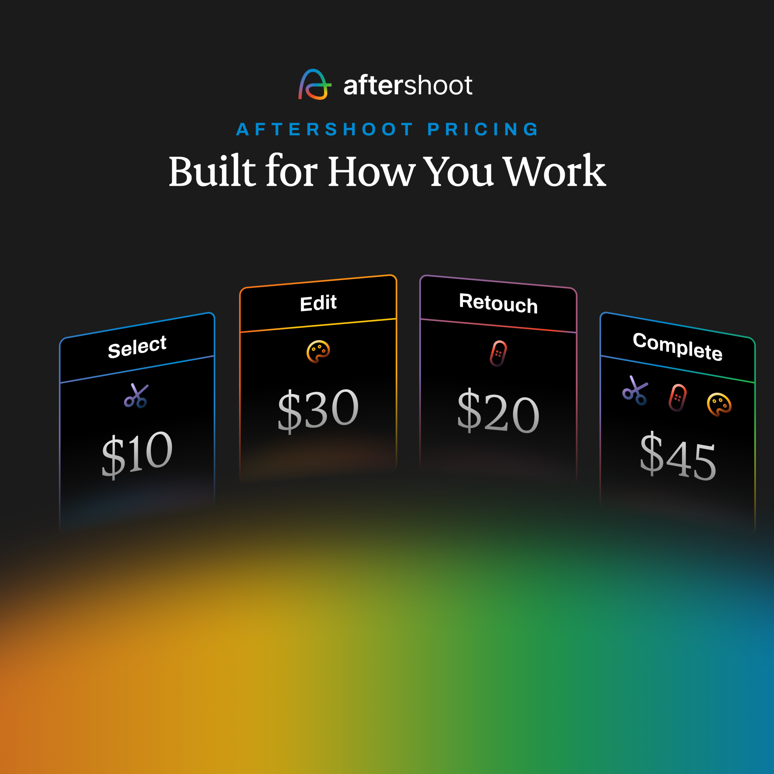 Aftershoot Pricing: Built for How You Work