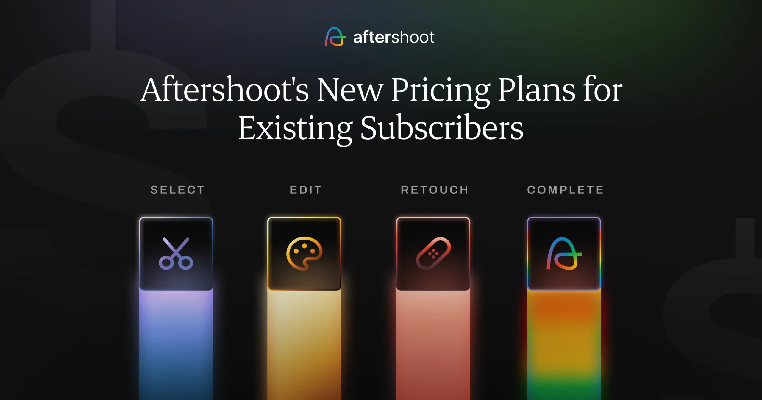 Aftershoot's New Pricing Plans For Existing Subscribers