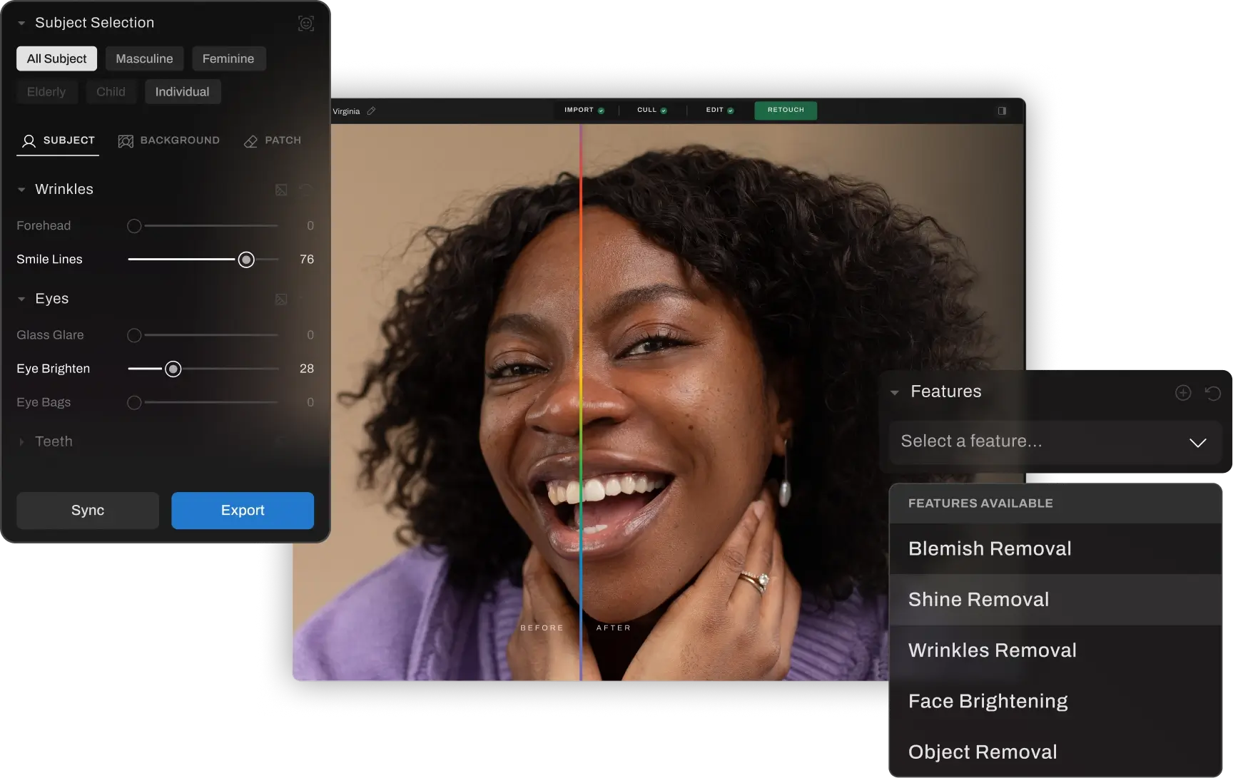 Natural Retouching