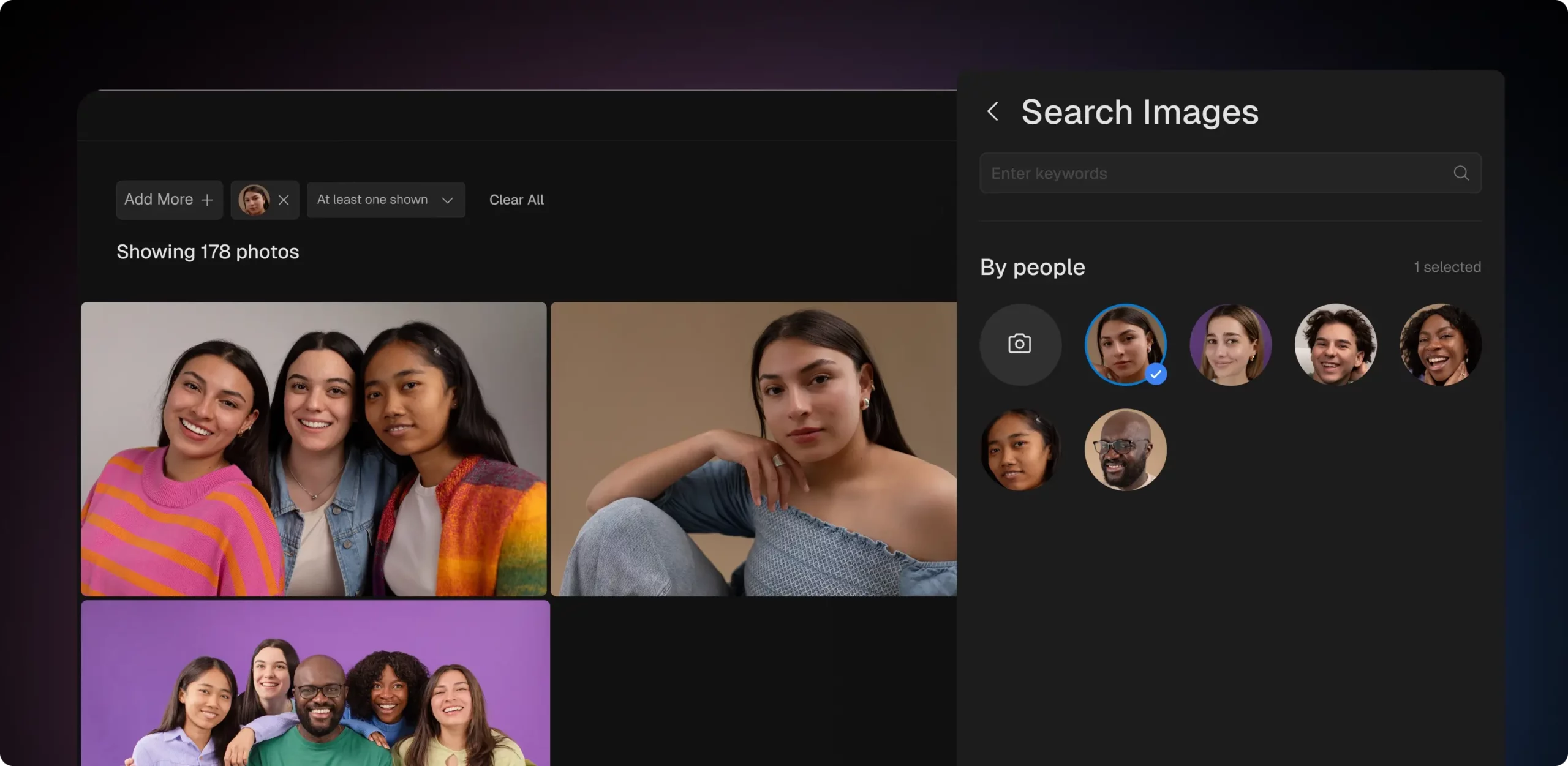 Face Detection & Keyword Research desktop