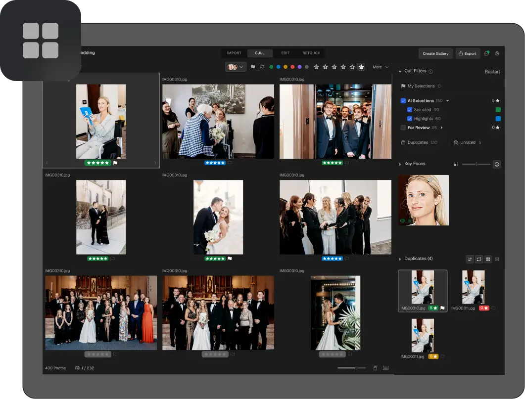 Grid View aftershoot