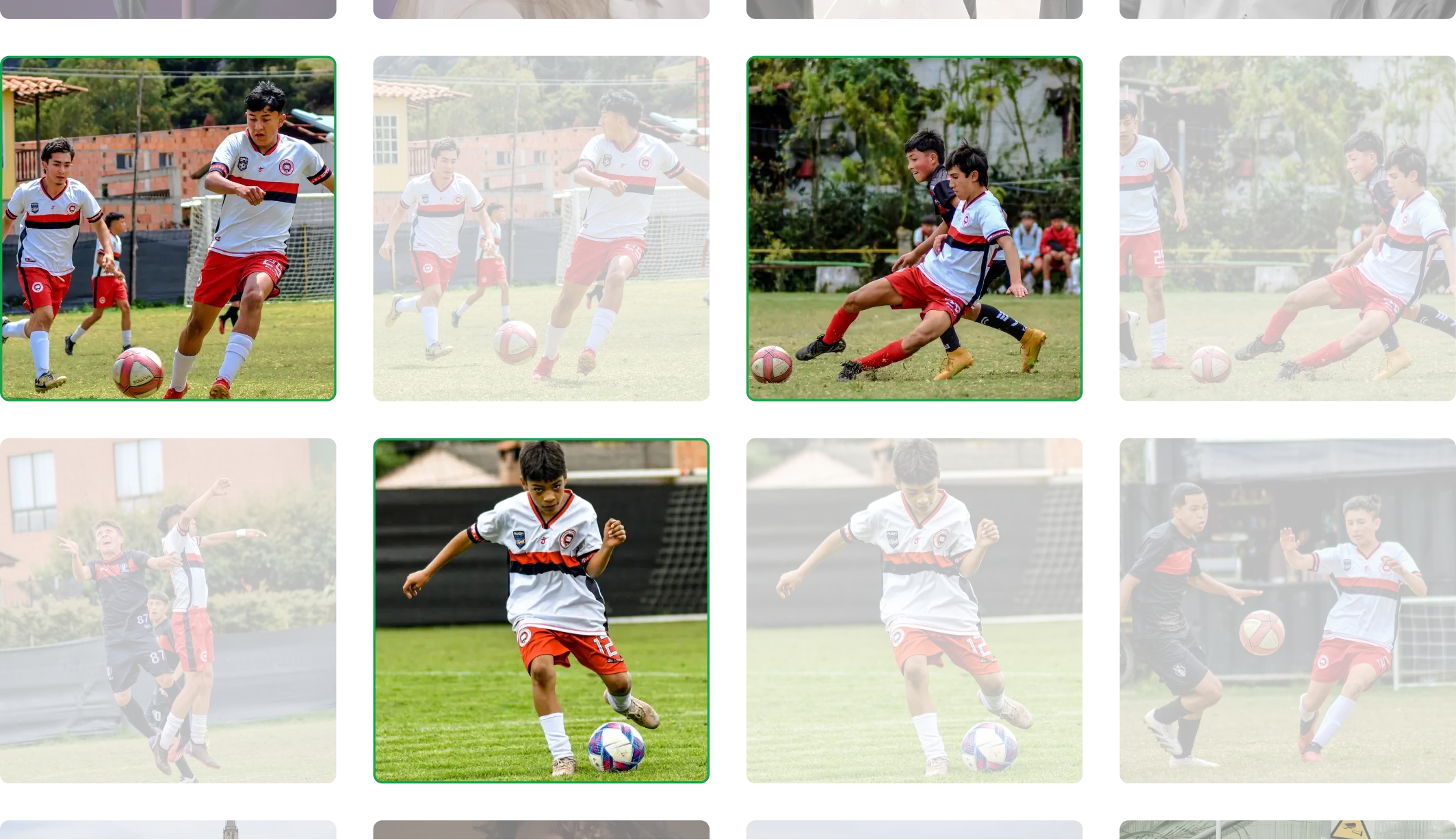 ai culling preview for sports photos