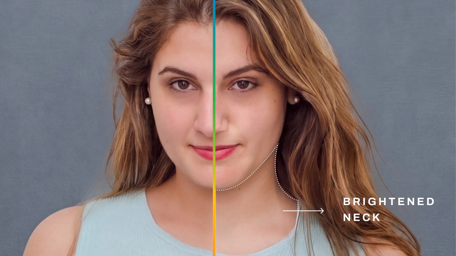 Aftershoot Neck Brightening and Smoothing