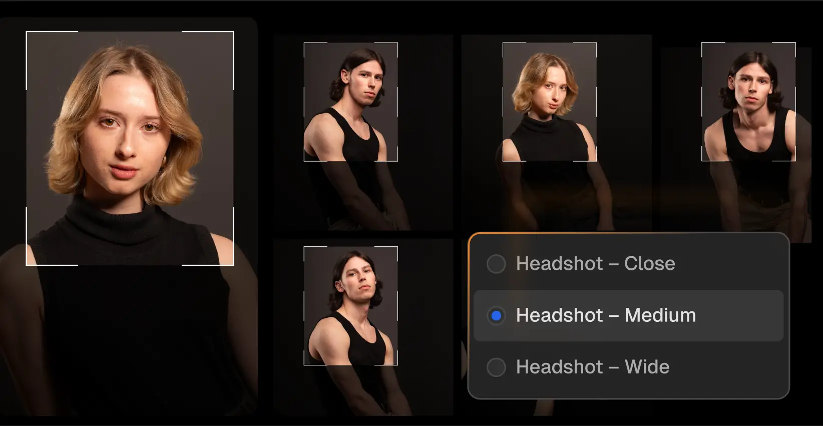 Portrait & Headshot Crop