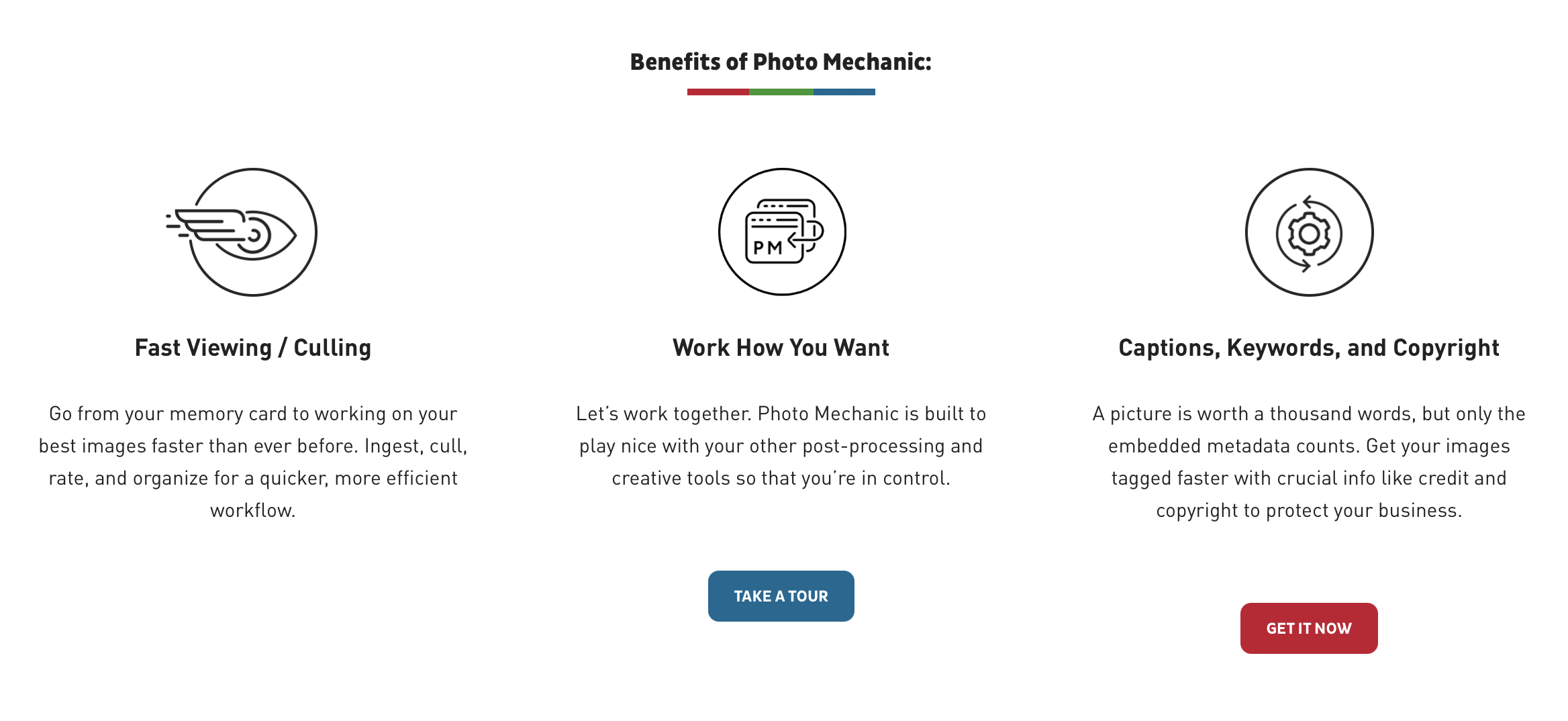 Photo Mechanic Culling