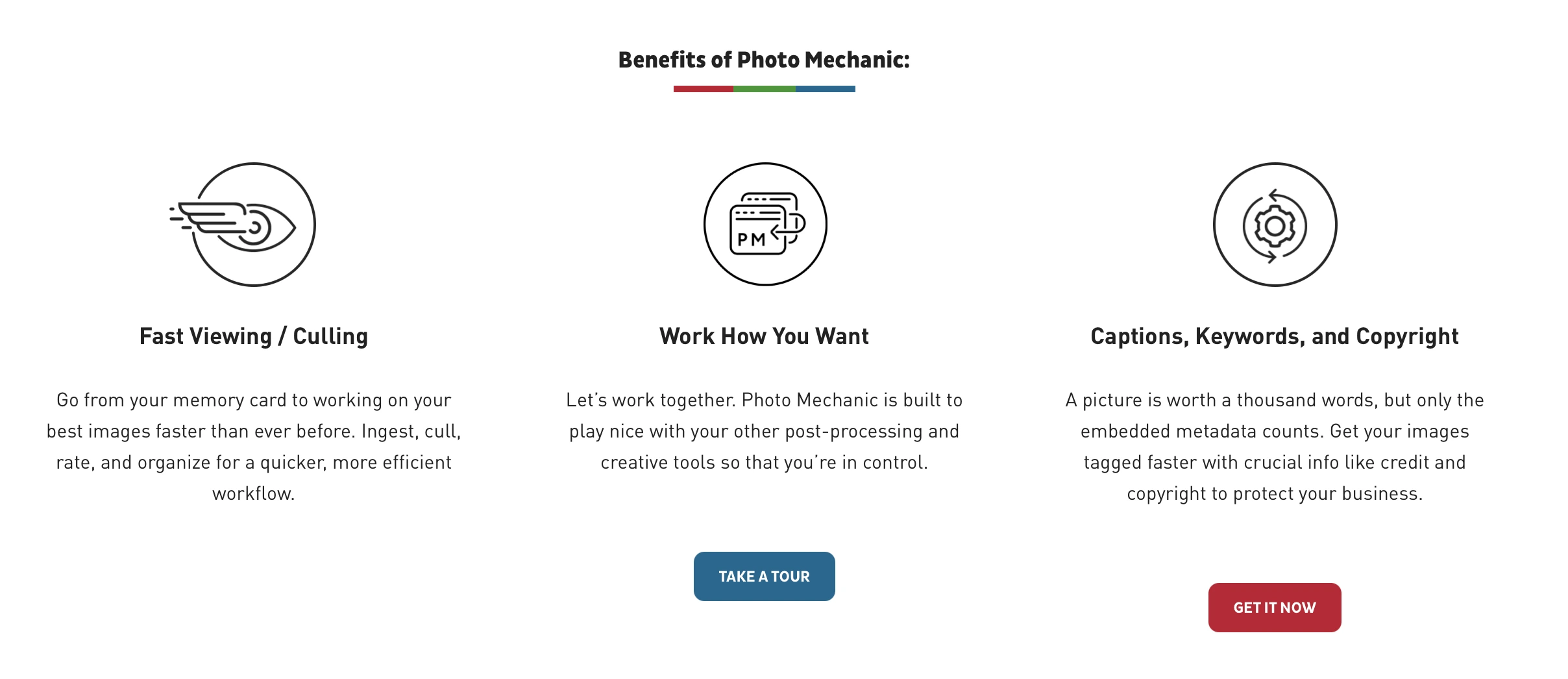Photo Mechanic Culling