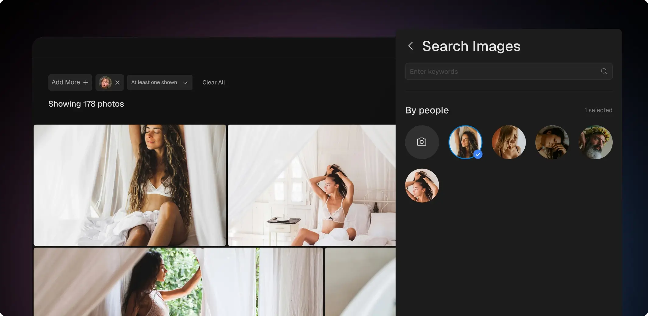 boudoir Face Detection & Keyword Research desktop