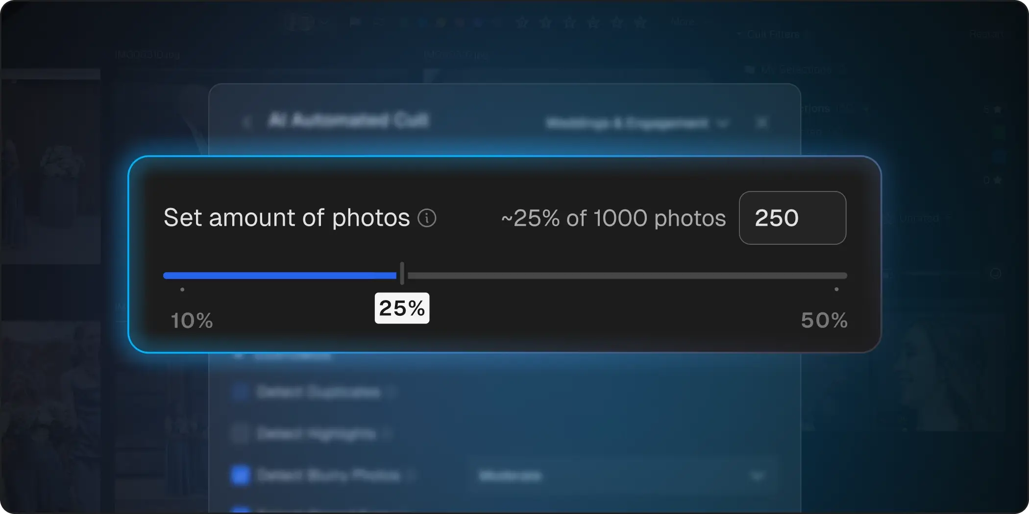 Cull to Target visual image