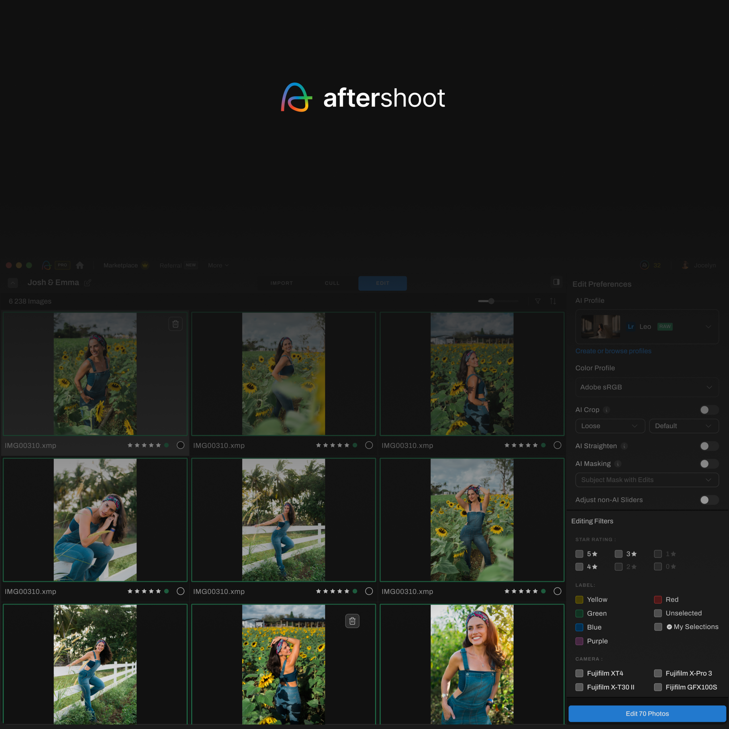 offline photo culling software